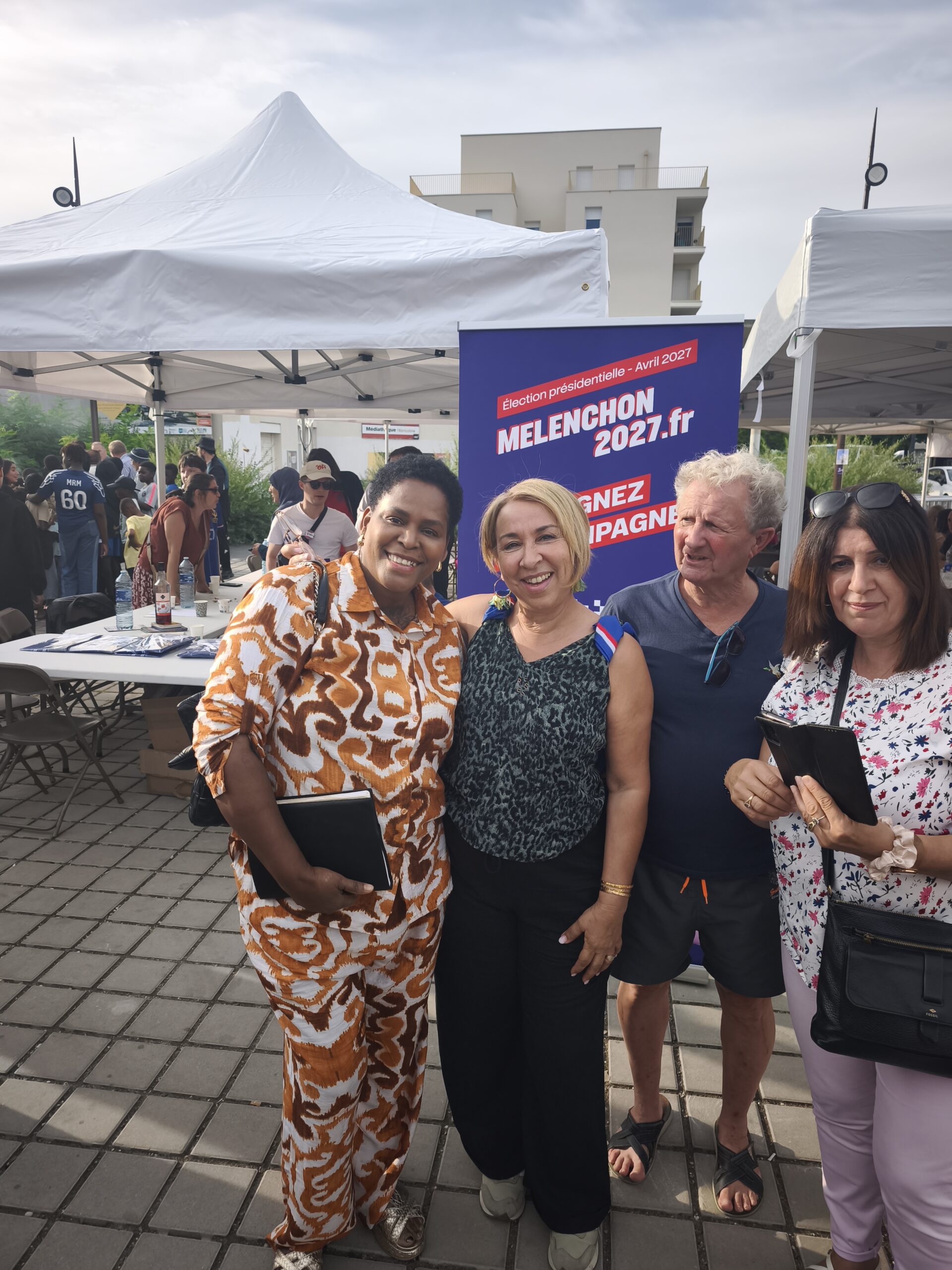 Rencontre à Creil avec la députée Zahia Hamdane
